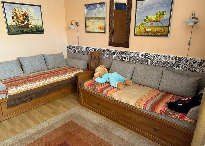 аппартамент в триумфе святой влас 300м от моря, бассейн. アパート *