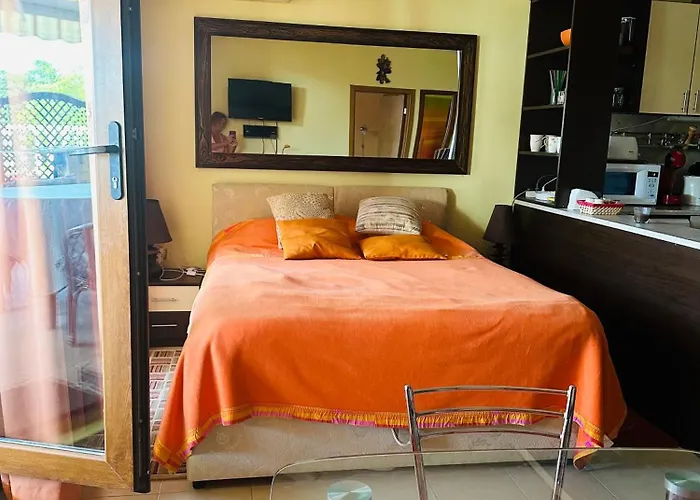 аппартамент в триумфе святой влас 300м от моря, бассейн. スヴェティ・ヴラス