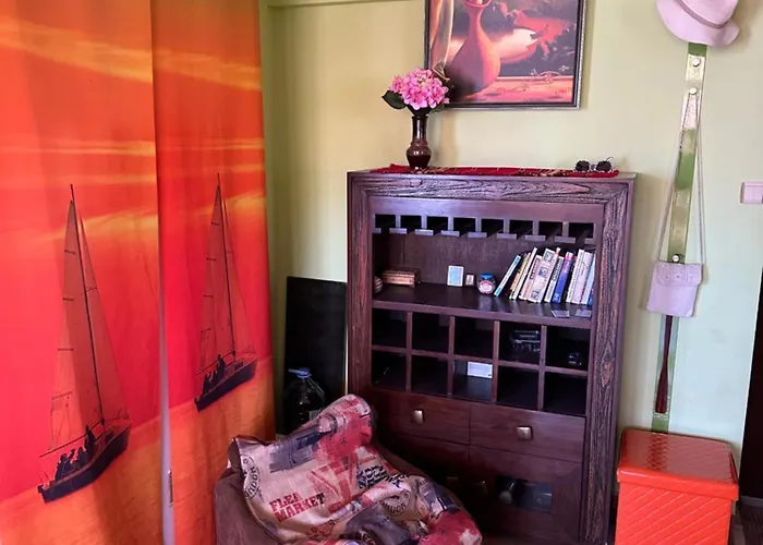 アパート аппартамент в триумфе святой влас 300м от моря, бассейн. *